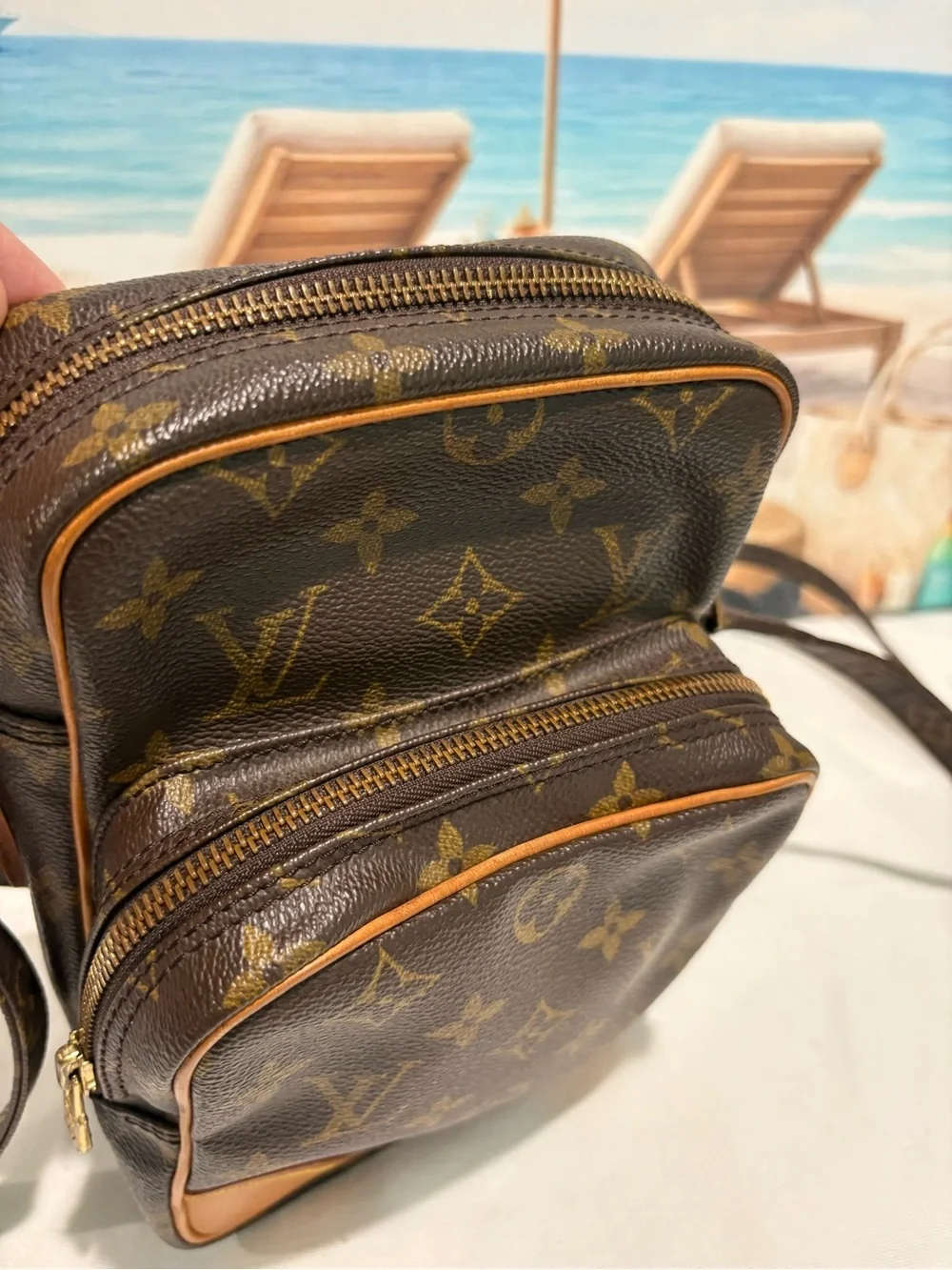 Authentic Louis Vuitton Amazon Monogram Crossbody with Certificate